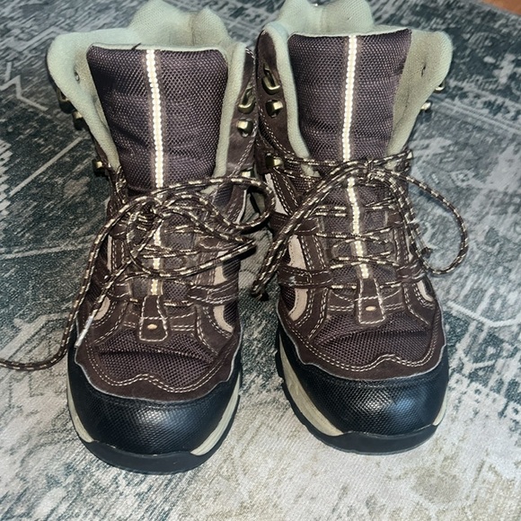 L.L. Bean men’s Dark Brown Hiking Boots size 9 - Picture 3 of 7